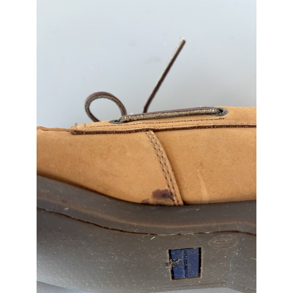 RUGGED SHARK Men's Boat Shoe Loafer, Brown, Premium Genuine Leather, SIZE 11.5M - Picture 6 of 7